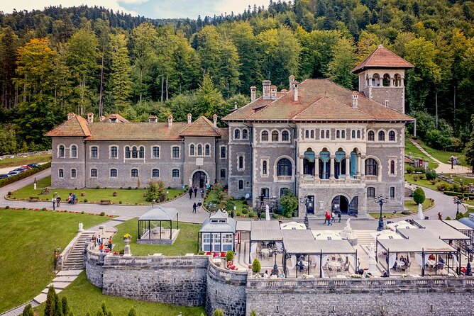 3 Castle:Peles ,Bran,Cantacuzino Tour from Brasov /Hotel pickup - Cantacuzino Castle (Bușteni) and the Wednesday Connection