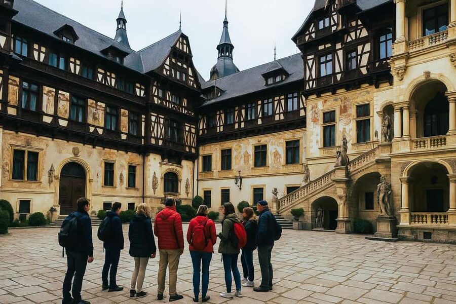 3 Castles Tour From Bucharest: Peles, "Wednesday" & Dracula - Your guide and the value of ticket help