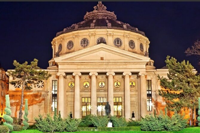 4h Bucharest Panoramic Tour by Car with stops - Palatul CEC to wrap up: ending with a strong street-level finish