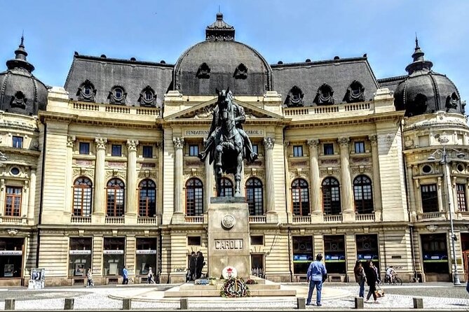 8h Bucharest full-day Tour, Parliament and Top Attraction, Privat - Stop 4: Romanian Athenaeum, neoclassical beauty with acoustics