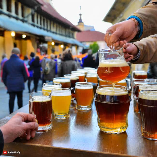 Artisanal Beer Tasting - Four craft beers, and what the brewing-process talk changes
