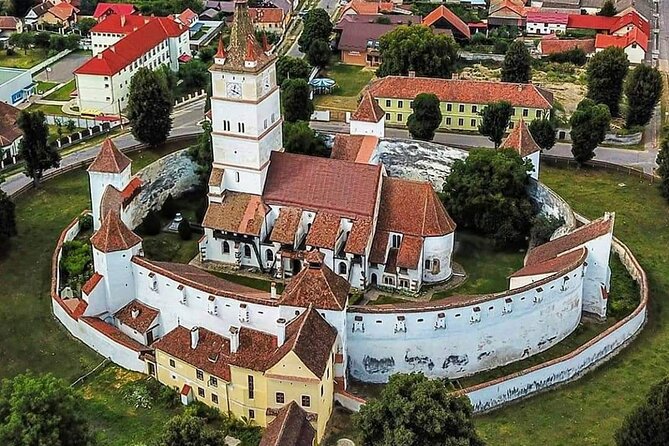 Bran Castle, Rasnov Fortress, Harman & Prejmer Fortified Churches Day Tour - Rasnov Citadel: panoramic views, choo choo train, and exterior walls instead of the closed upper section