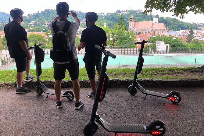 Brasov Old Town Guided Tour With Electric Scooters - Electric scooter touring in Brasov, why it works here