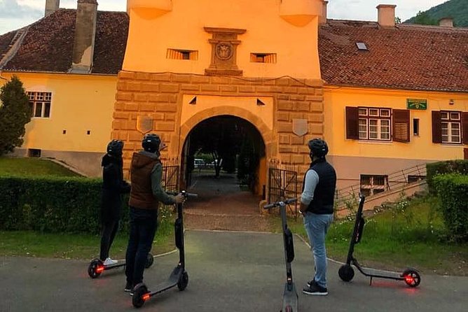 Brasov Old Town Guided Tour With Electric Scooters - Price and what you actually get for $90.31