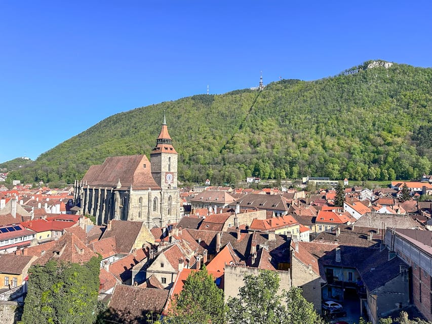 Brasov: Walking Tour of the Old Town & Photo Hotspots - The main square to Black and White Towers overview