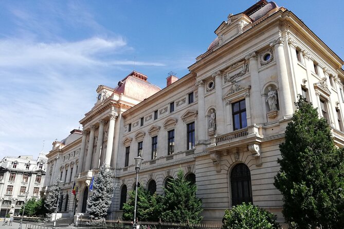 Bucharest 3-hours Walking Tour (Small Groups) - The Romanian Athenaeum Finish, and the Cash-Only Ticket Detail