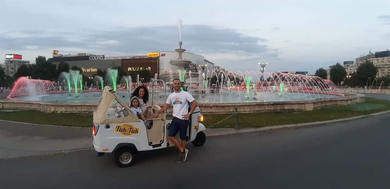 Bucharest: Best of Bucharest Private Tuk-Tuk Tour - House of Ceaușescu: one stop, heavy context, big visuals
