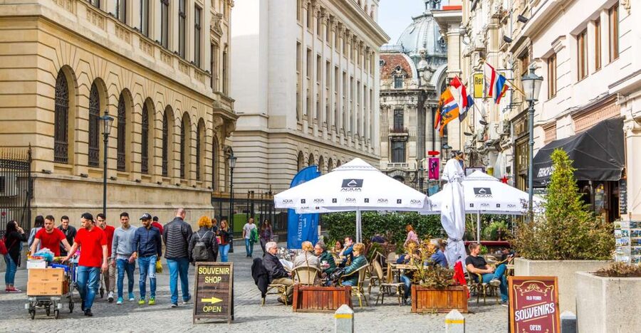Bucharest City Tour – A Day to Remember - Romanian Athenaeum meeting point, then you get oriented fast