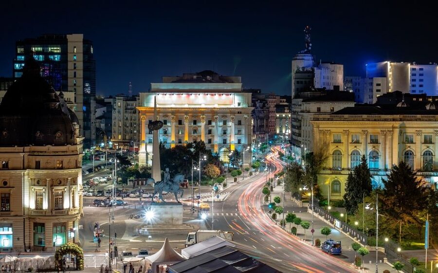 Bucharest City Tour and Wine Tasting - Victoriei Avenue to Government Square: where power feels close