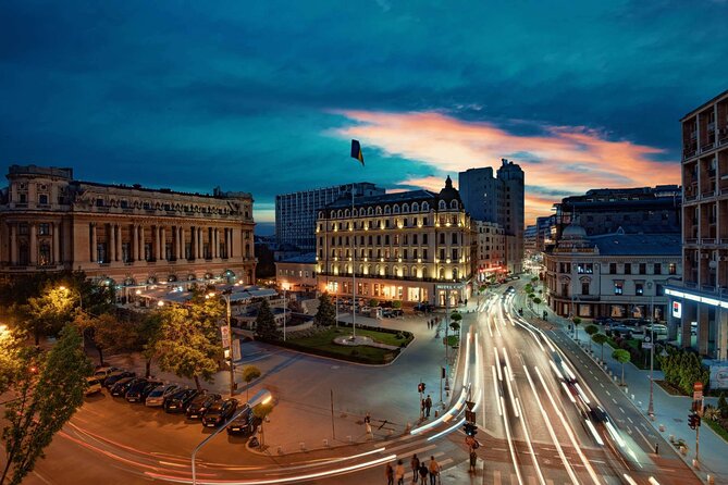 Bucharest Evening Tour and Traditional Dinner - 3 hours - Free Press Square and the Triumph Arch: where the city opens up