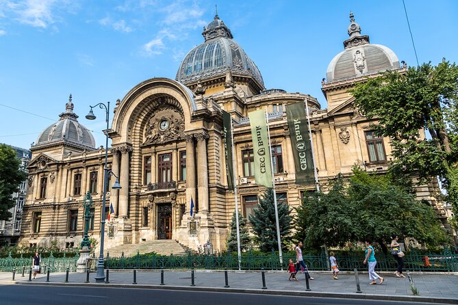 Bucharest Old Centre Tour - National History Museum area and the former Post Office