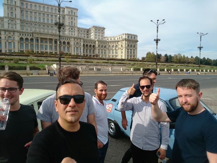 Bucharest: Private Communist Tour in a Romanian Vintage Car - The Palace of the Parliament stop that steals the day