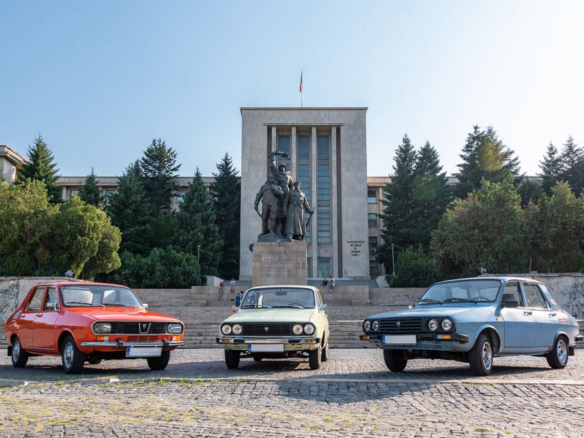 Bucharest: Private Three Neighborhoods Tour by Vintage Car - Pickup, first photo stop, and the rhythm of the route
