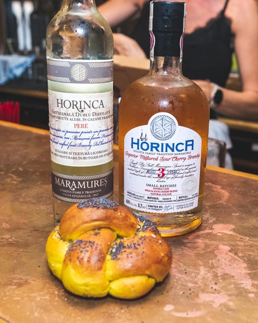 Bucharest: Romanian Spirits Tasting Experience at Corks - The lineup from La Horincie: five brandies with clear differences
