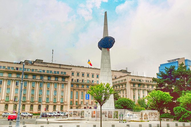 Bucharest's Most Popular - Panoramic Express PrivateTour - Palace of Parliament exterior: what you see, and what your guide connects to it