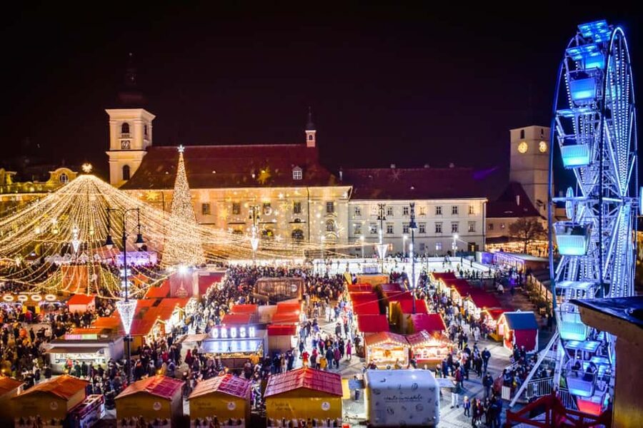 Bucharest: Sibiu Christmas Market Day Trip with Transfers - Key highlights at a glance