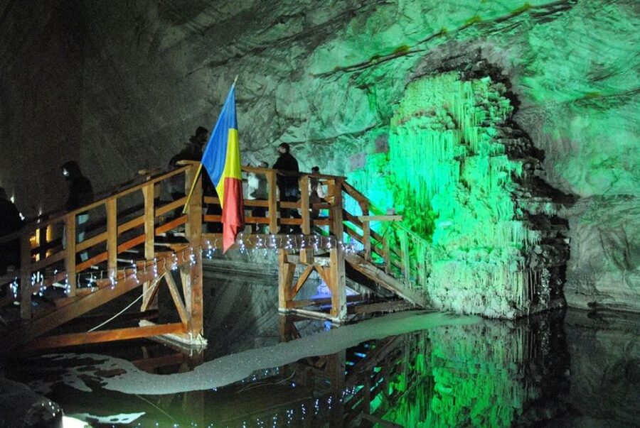Bucharest: Slanic Salt Mine & Carpathian Mountains Day Tour - Inside the two-level mine: what to expect underground