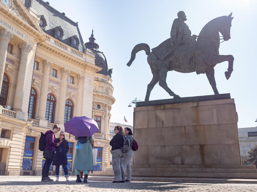 Bucharest: Small Group History, Art & Secrets Tour - Meeting at the Romanian Athenaeum, then getting your bearings fast