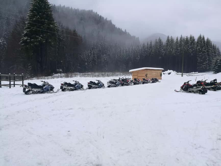 Bucharest: Snowmobile or ATV in the Carpathian Mountains - What you need to bring, and what gets you turned away