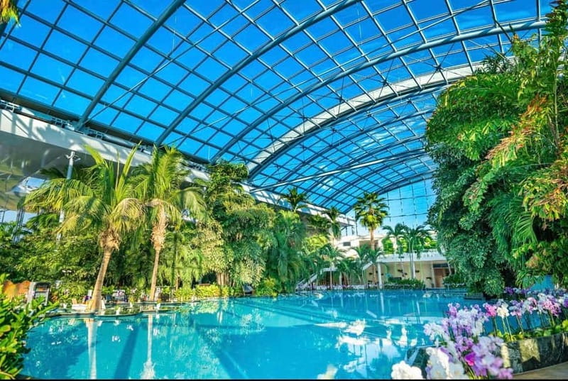 Bucharest: Therme Entry Ticket and Transfer - Water Slides and Wave Pool at Galaxy