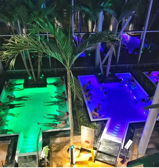 Bucharest: Therme Spa Night Experience with Transfer - Drinks, snacks, and the pool-bar rhythm
