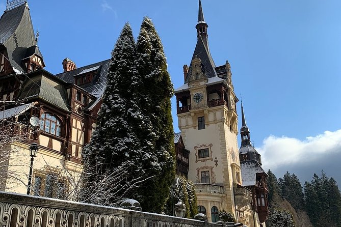 Bucharest to Dracula Castle, Peles Castle and Brasov Guided Tour - Peleș Castle in Sinaia: German Renaissance splendor with a real royal backstory