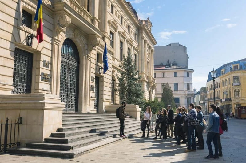 Bucharest: Tour of Old Town, Calea Victoriei & Communism - Starting at the Romanian Athenaeum and the royal-world vibe of Bucharest