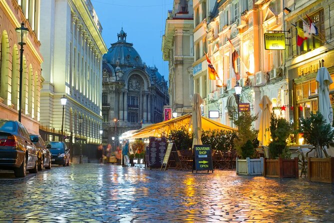Bucharest VIP Bar Crawl in Lipscani 'Old Town' - The rooftop terrace stop, where the night shifts gears