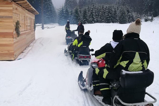 Carpathian mountains Snowmobile, ATV or Buggy tour in one day - How the day runs from Bucharest, starting at 7:00 am