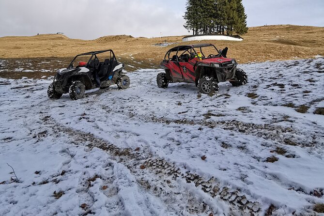 Carpathian mountains Snowmobile, ATV or Buggy tour in one day - Snow or no snow, what changes your machine and your mood
