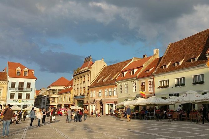 Castles of Transylvania: Private Day Trip from Bucharest - Brasov historical center: walking the city instead of just looking at it