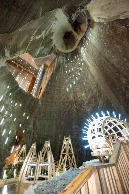 Cluj: Turda Salt Mine, Corvin Castle, Alba Carolina Tour - Turda Salt Mine: Roman-era salt, surreal formations, and the underground lake moment