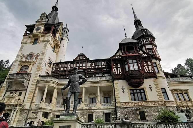 Day trip from Bucharest to Brasov, Peles & Dracula's Castle - Peles Castle: royal residence vibes, with interior-access rules