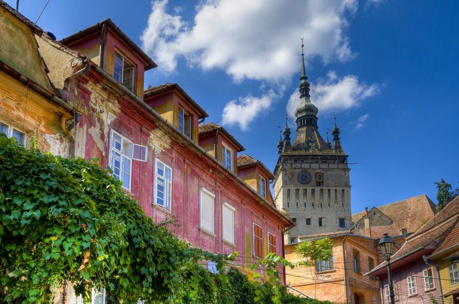 Discover Transylvania: Peles, Bran, Sighisoara in 2 days - Sighisoara’s Clock Tower: 64 Meters of Views and Street-Level Drama