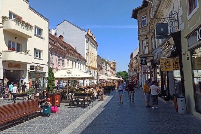 Dracula's Castle -Private Tour- with Brașov City and Peleș Castle - Brașov Historical Center: A City Pause Between Two Castle Stops