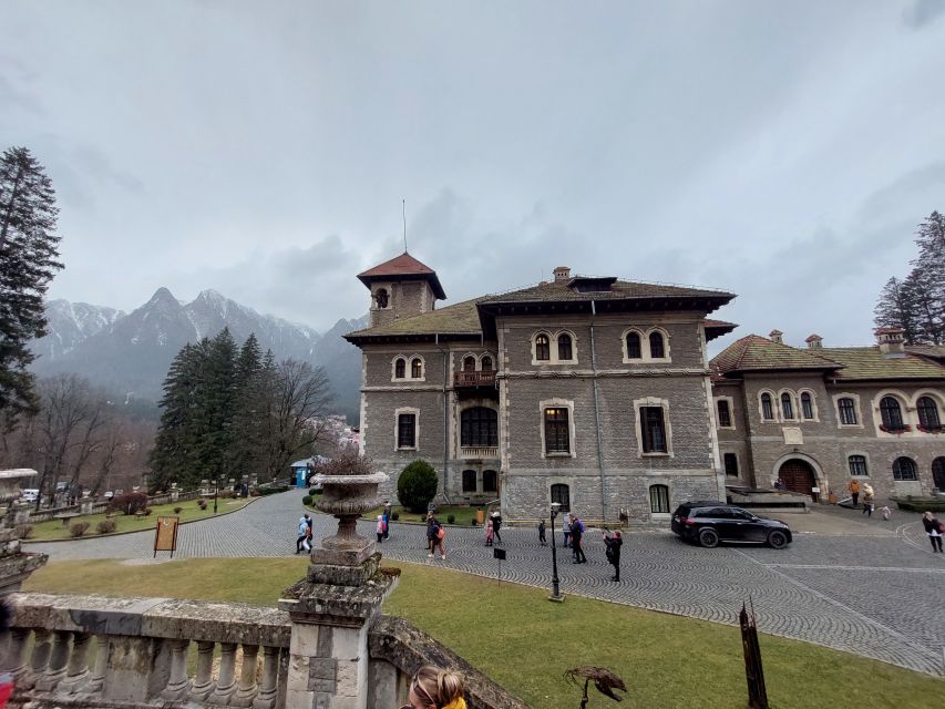 From Brasov 3 castles : Peles , Bran , Cantacuzino - Cantacuzino Castle at Sinaia: the Wednesday filming connection