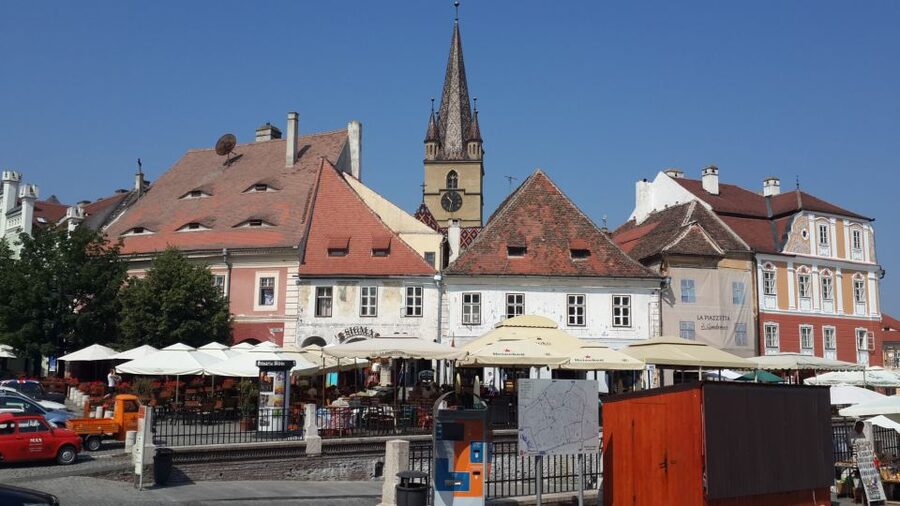 From Brasov: Guided Sighisoara and Sibiu Private Day Trip - What to notice in Gothic and Baroc streets in Sibiu