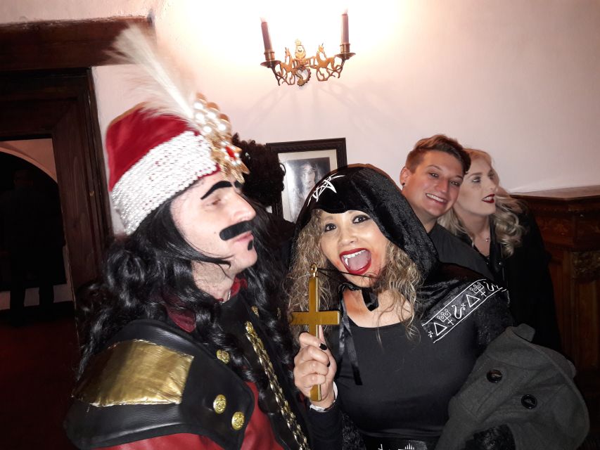 From Brasov: Halloween Party at Bran Castle - Entering Bran Castle With a Guided Dracula-Style Atmosphere