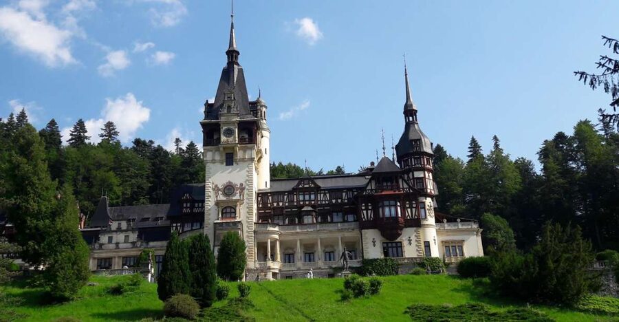 From Brasov: Peles Castle, Bran Castle & Cantacuzino Castle - Cantacuzino Castle in Bușteni: Wednesday Meets Scenic Views