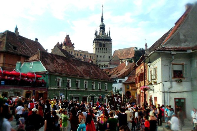 Halloween tour with 2 Halloween parties one at Bran Castle - Day 3 with Peleș Castle and the Return to Bucharest