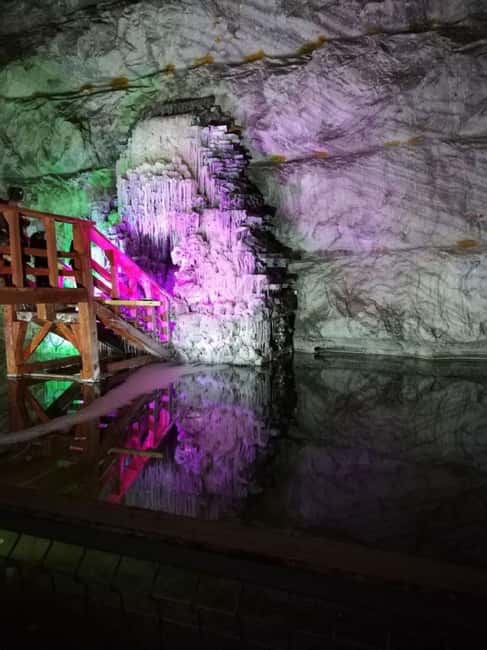 Minivan 8 : Bucharest Slanic Prahova Salt Mine Day Trip - The 70-meter salt monument and the Romanian history reliefs