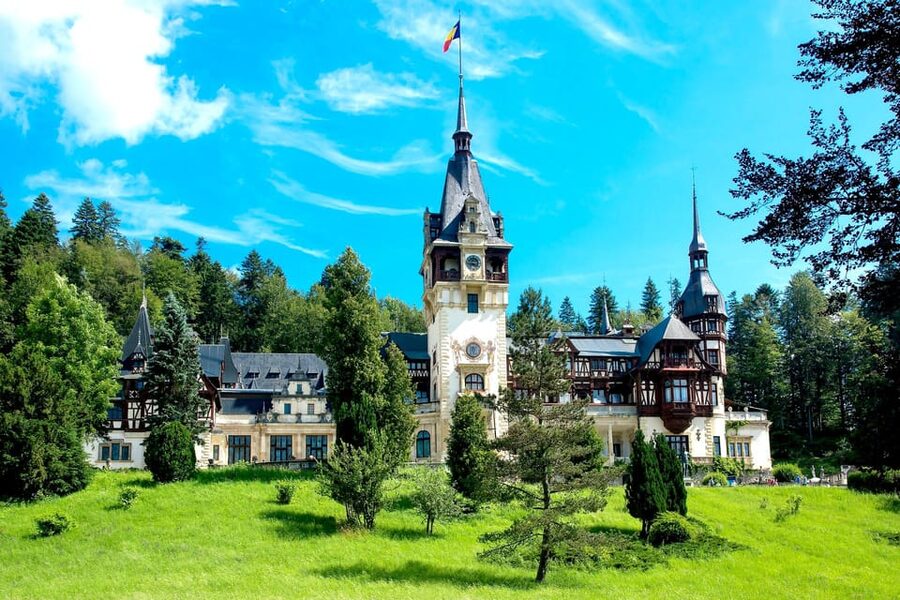 Minivan 8 Places : Dracula Castle, Peles, & Brasov Day Tour - Peles Castle: fairy-tale looks, serious craft