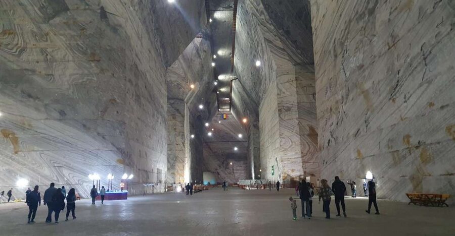 Muddy Volcanoes and Salt Mine Private Tour - Slănic Prahova Salt Mine: Underground Caverns and a 16-Meter Planetarium Dome