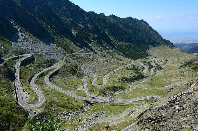One day tour Transfagarasan road , Balea waterfall, Balea lake - Făgăraș Fortress: Defensive Walls With a Real Timeline
