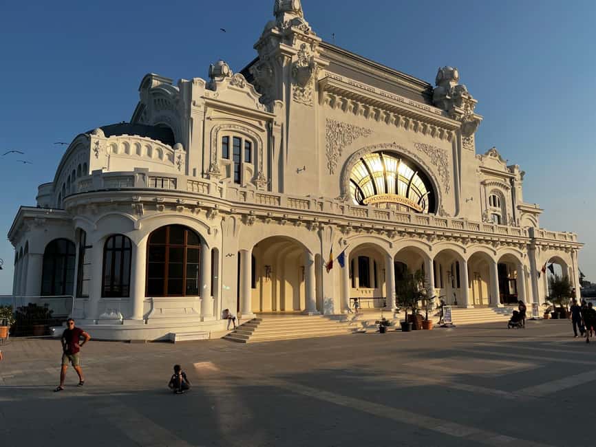Private Bucharest Tour: Discover Constanța & Black Sea Coast - Climbing Constanța’s largest mosque minaret for panoramic views