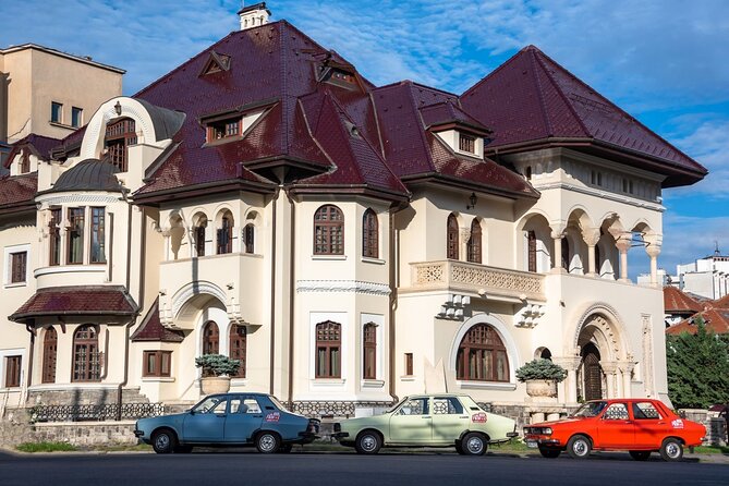 Private: RedPatrol Bucharest Contrasts Tour in a Vintage Car - Cotroceni Palace gardens and Belle Époque Bucharest