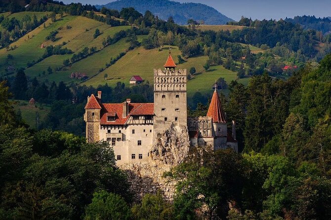 Private Tour in Bran Castle, Peles Castle, and Brasov - Getting picked up in Brasov, then riding in a premium minivan