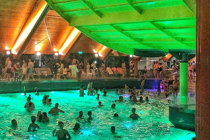 Relax and Fun at Thermal Spa Bucharest (Admission Ticket) - PALM: tropical pools, heated water, jacuzzis, and a sand beach feel