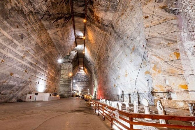 Salt Mine Tour from Bucharest with Entrance Ticket - The walk into Slanic Prahova: 217 meters down into salt architecture