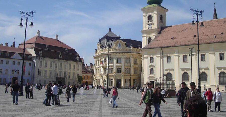 SB01 - City Tour Sibiu: Exploring the Heart of Transylvania - Piata Mica to Liars’ Bridge, A Legend You Can Walk Through